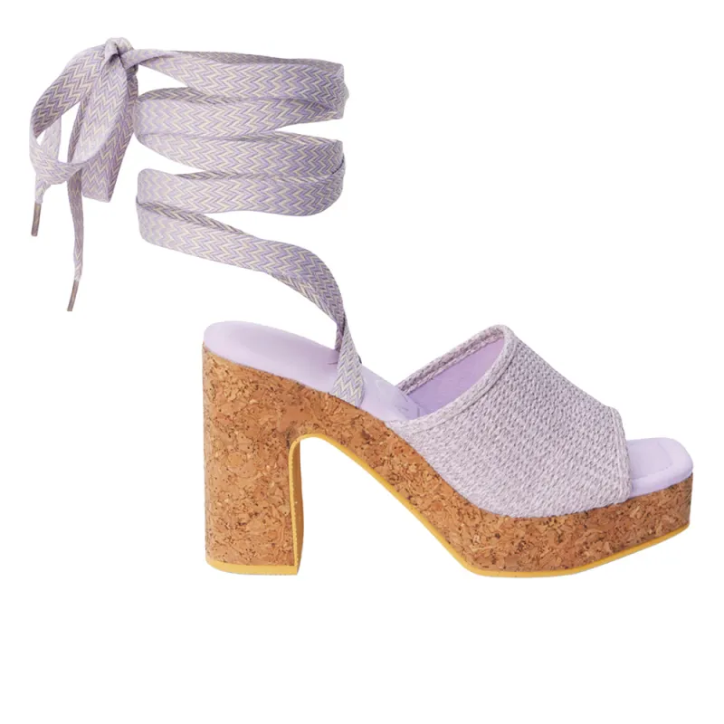 Magnolia Ankle Strap Block Heel Platform Sandals sold by Shoebacca