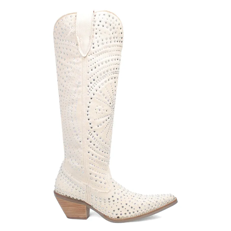 Honkytonk Honey Rhinestone Snip Toe Cowboy Boots sold by Shoebacca