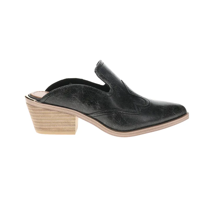 Saloon Pointed Toe Block Heel Pumps sold by Shoebacca