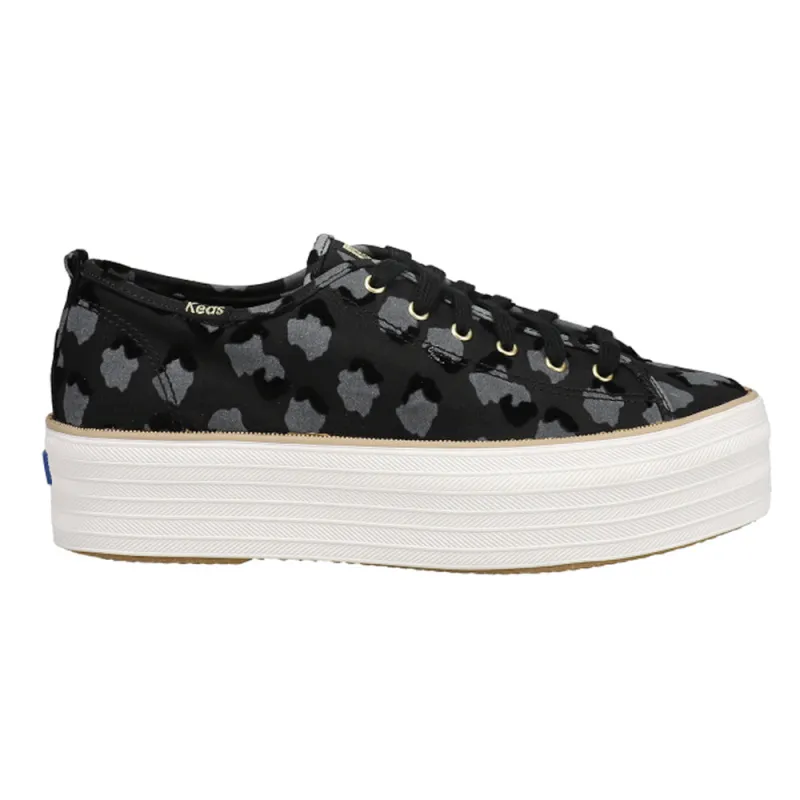 Triple Up Metallic Canvas Lace Up Sneakers sold by Shoebacca