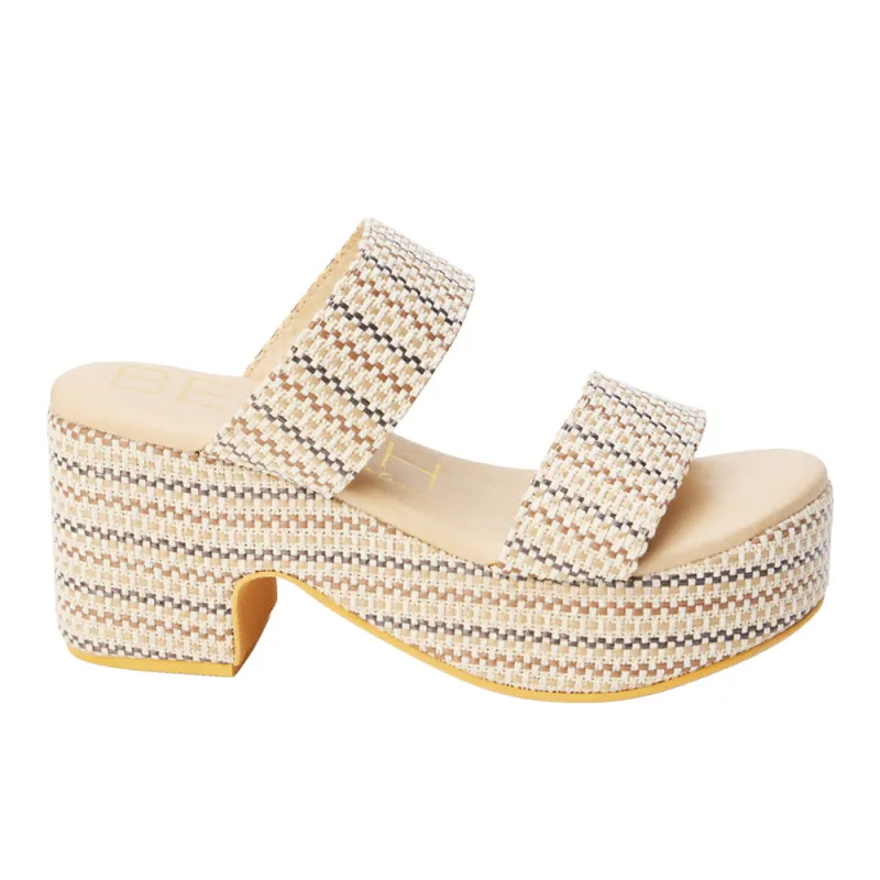 Ocean Ave Platform Block Heel Sandals sold by Shoebacca