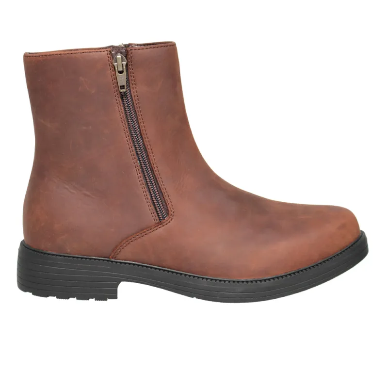 Tanner Round Toe Zippered Boots made by Propet