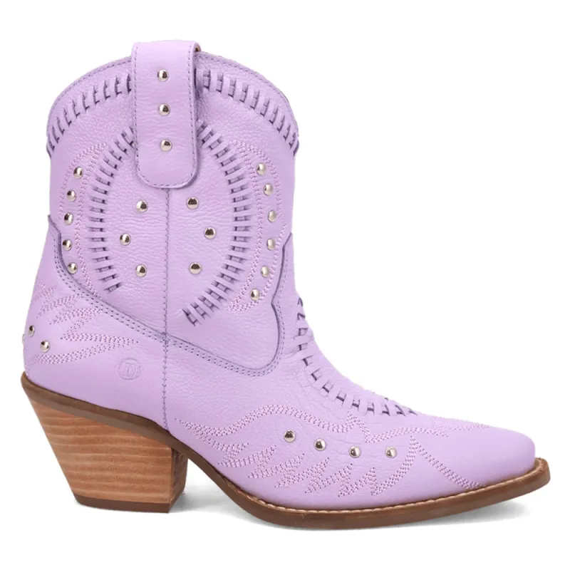 Precious Embroidered Studded Snip Toe Cowboy Booties sold by Shoebacca