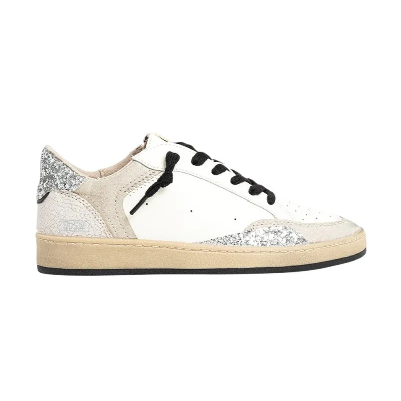 Quinn Glitter Lace Up Sneakers made by ShuShop