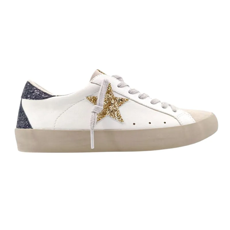 Pamela Glitter Lace Up Sneakers made by ShuShop