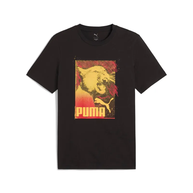 Graphics Photoprint Crew Neck Short Sleeve T-Shirt made by Puma