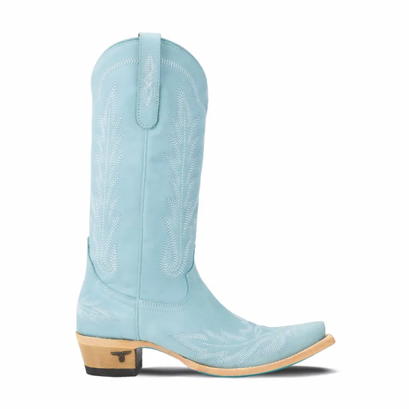 Lexington Embroidered Snip Toe Boot made by Shoebacca