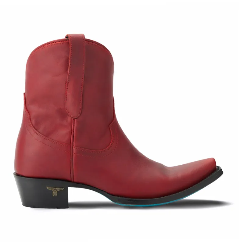 Emma Jane Snip Toe Cowboy Bootie sold by Shoebacca