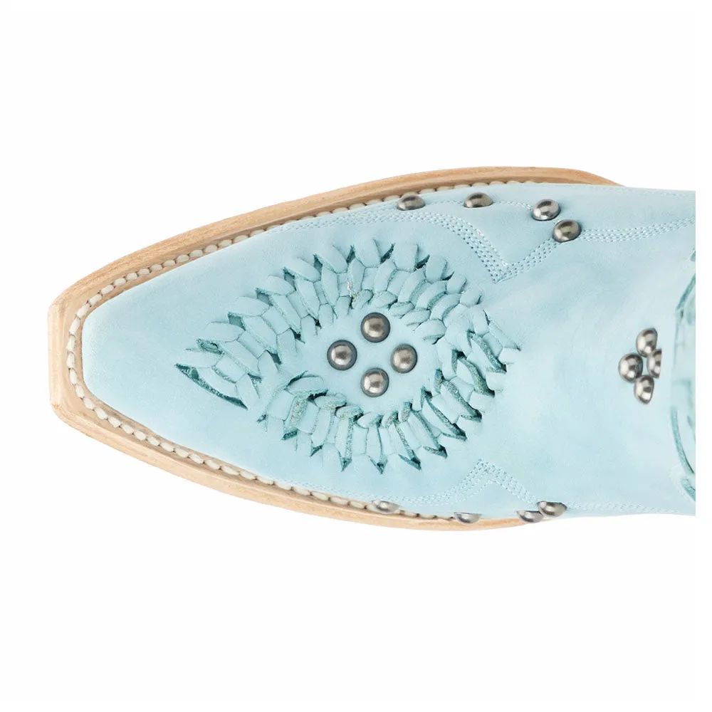 Cossette Embroidered Studded Snip Toe Boot sold by Shoebacca product image thumbnail 4