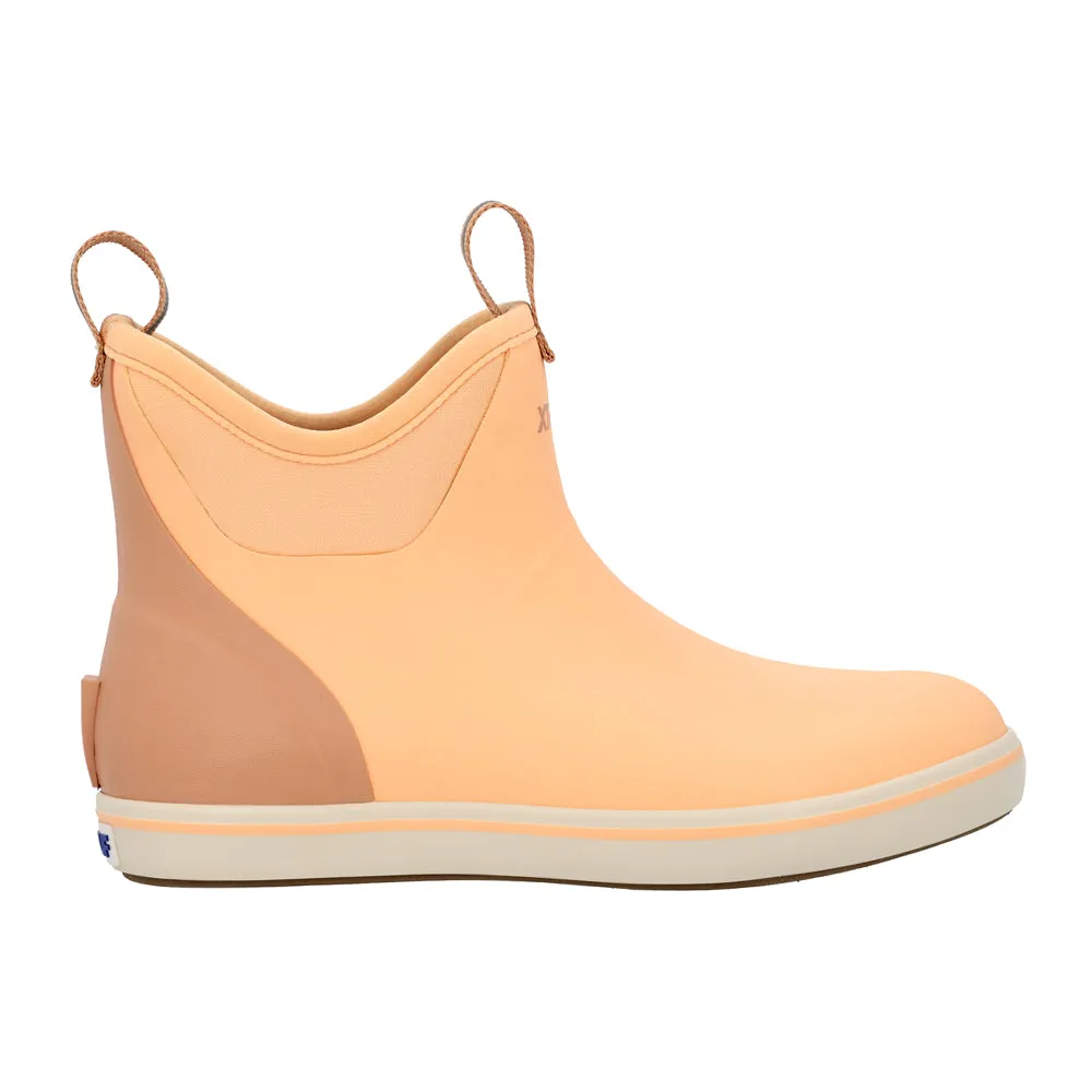 Ankle Deck Round Toe Pull On Boots sold by Shoebacca