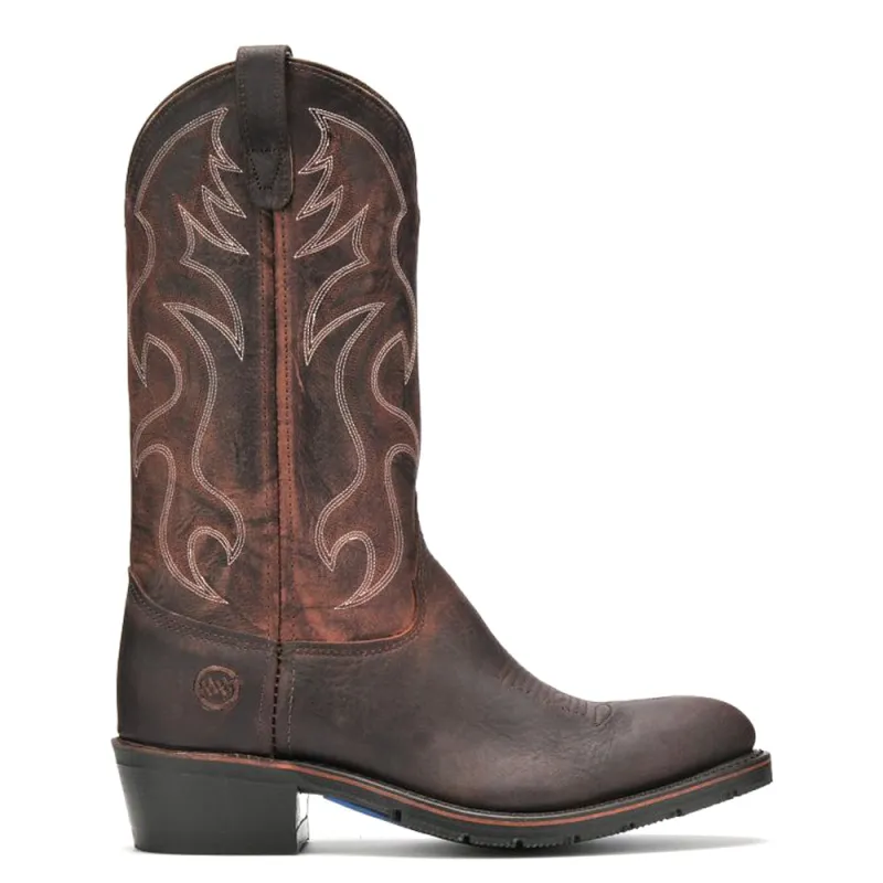 Robert AG7 12 Inch Embroidered Slip Resistant Soft Toe Work Boots sold by Shoebacca