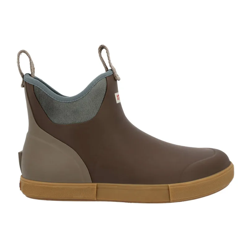 Vintage Ankle Deck Round Toe Pull On Rain Boots sold by Shoebacca