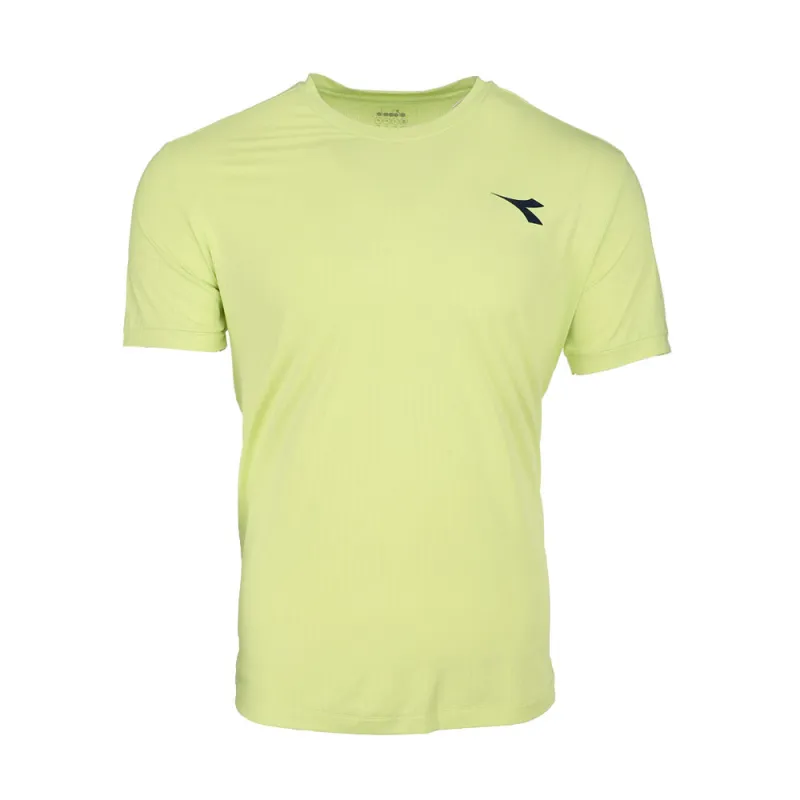 Icon Crew Neck Short Sleeve Athletic T-Shirt made by Diadora