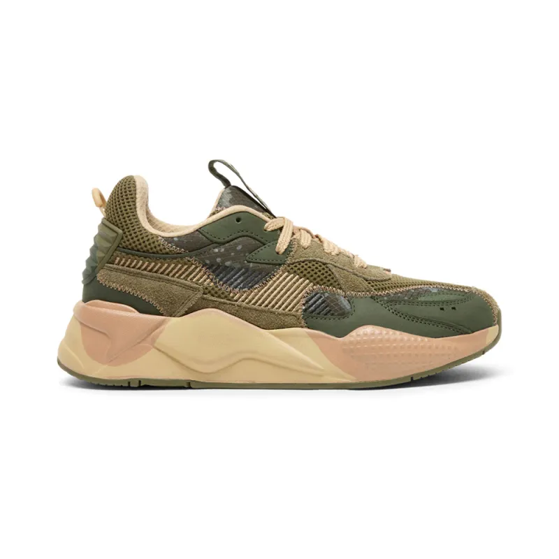 RS X Rain Map Camo Lace Up Sneakers made by Puma