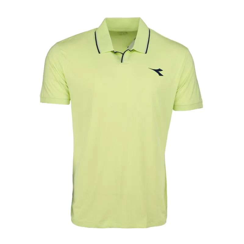 Icon Tennis Competition Short Sleeve Polo Shirt made by Diadora