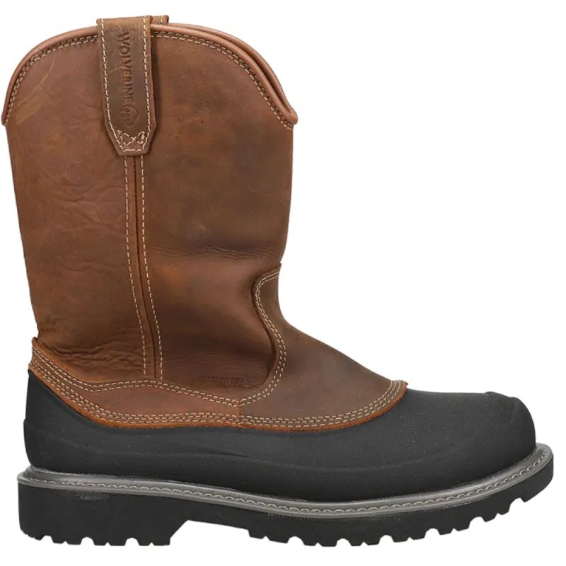 Swamp Monster 10 inch Waterproof Steel Toe Work Boots made by Wolverine