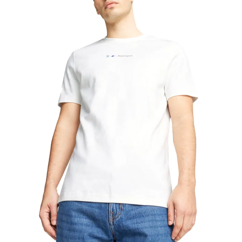 BMW M Motorsport Jaquard Crew Neck Short Sleeve T-Shirt made by Puma