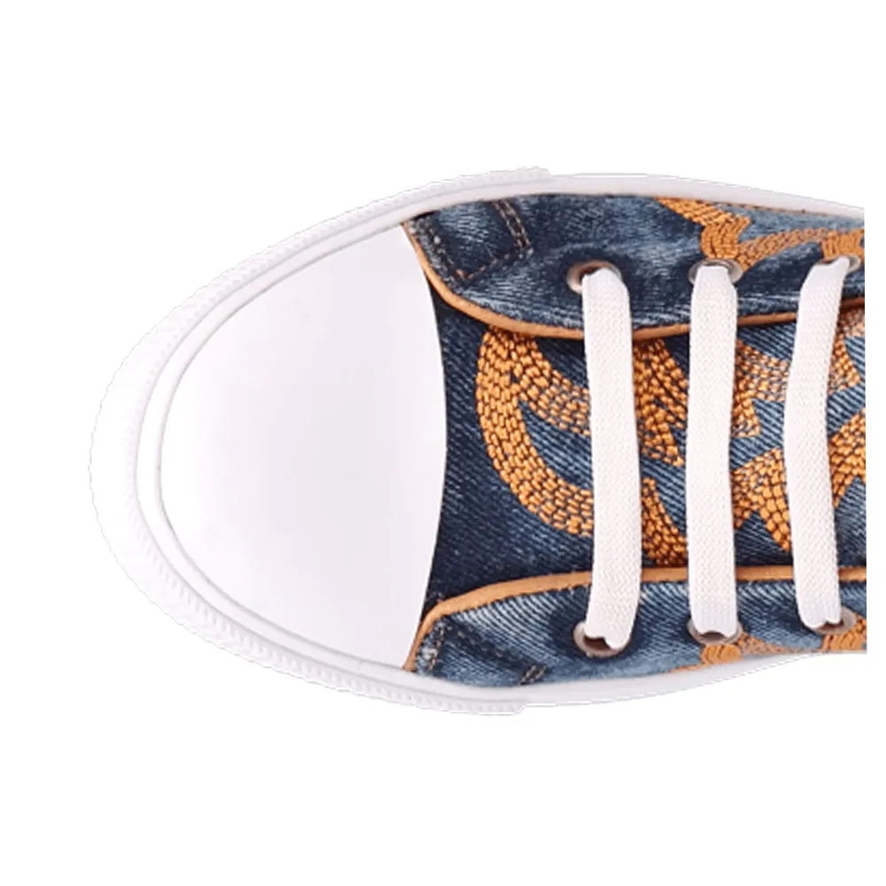Game Day Embroidered High Top Sneakers sold by Shoebacca product image thumbnail 4