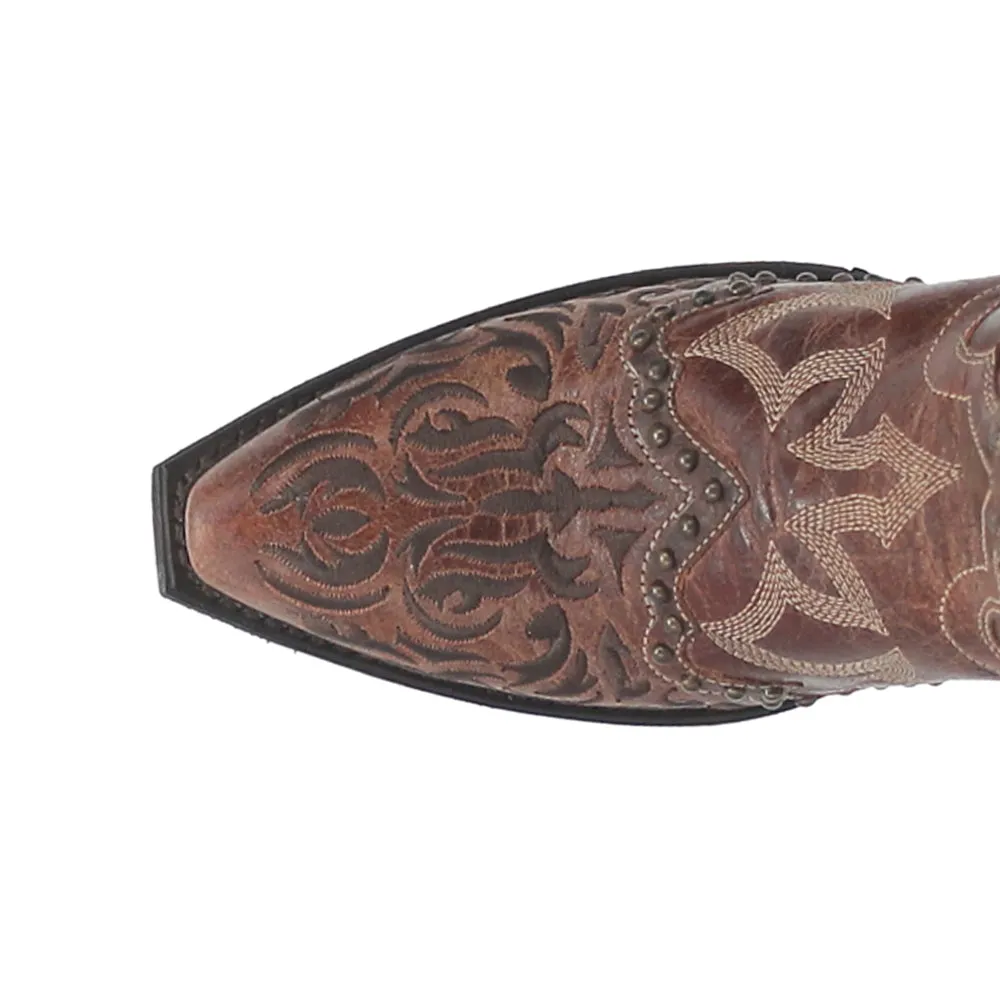 Braylynn Embroidered Studded Snip Toe Cowboy Boots sold by Shoebacca product image thumbnail 4