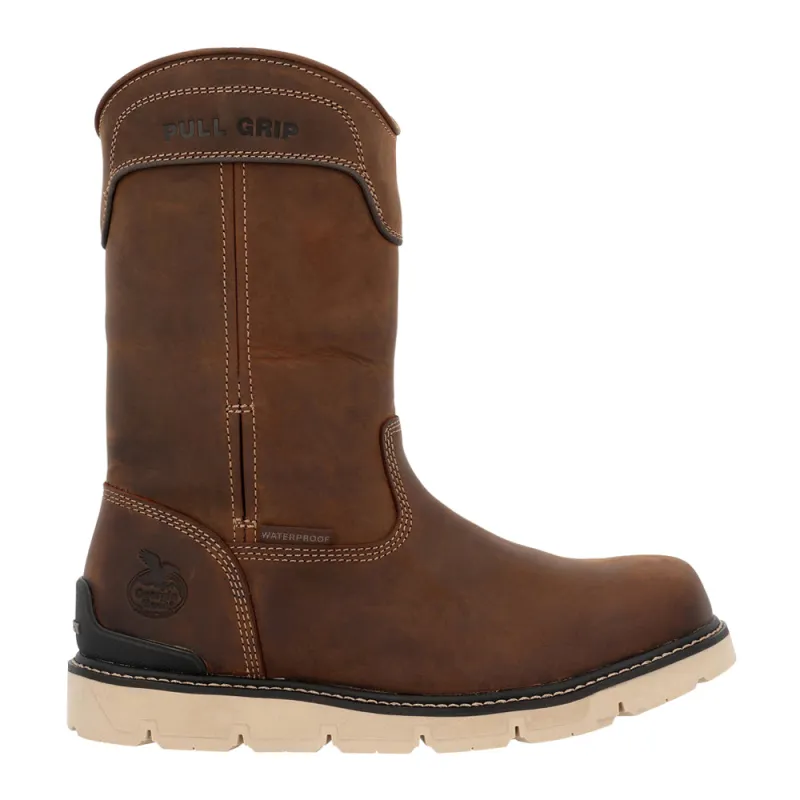 Carbon Flex Wedge 11 Inch Waterproof Safety Toe Work Boots sold by Shoebacca