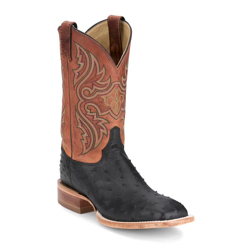 Moseley 11 Inch Full Quill Ostrich Square Toe Cowboy Boots sold by Shoebacca product image thumbnail 2