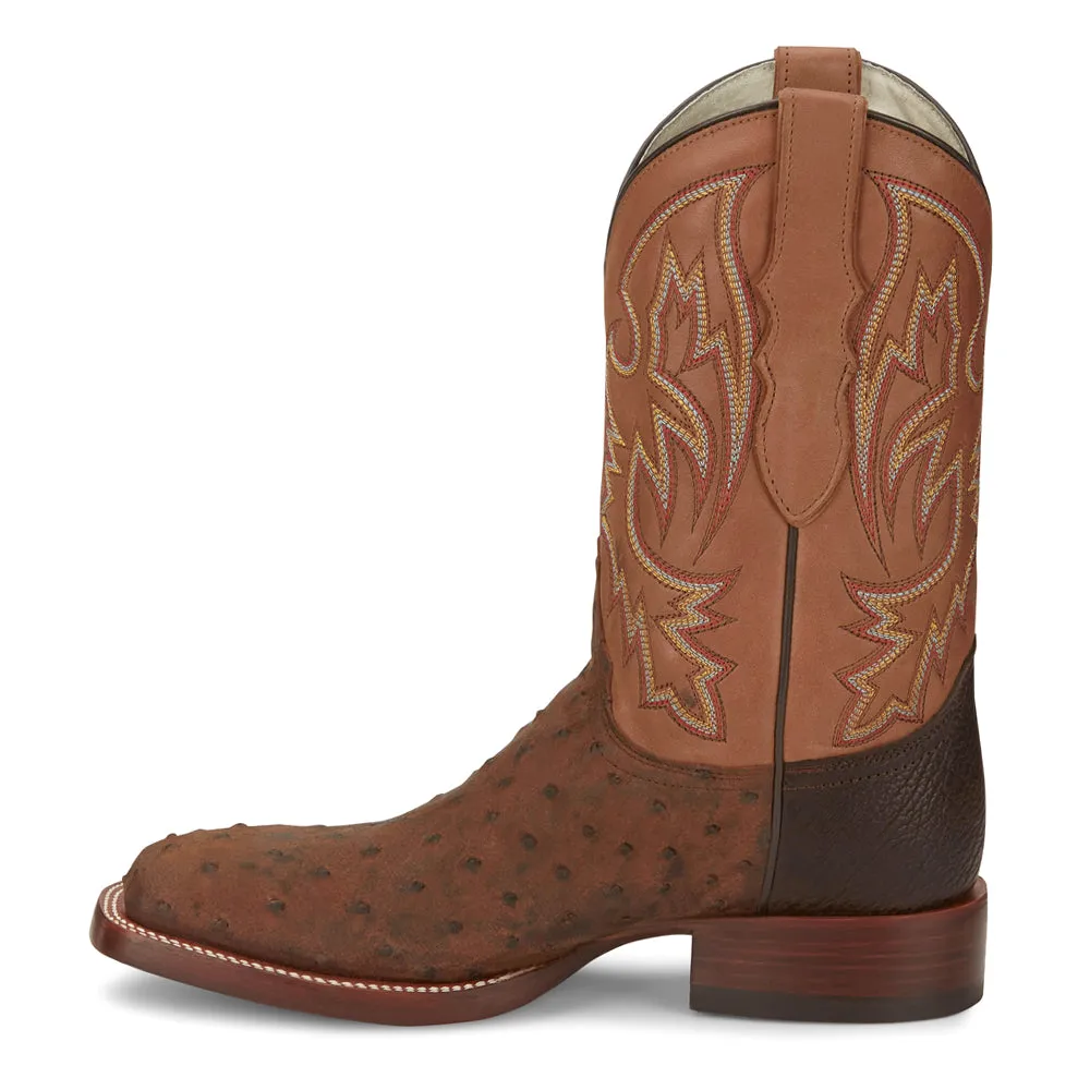 King 11 Inch Full Quill Ostrich Square Toe Cowboy Boots sold by Shoebacca product image thumbnail 3