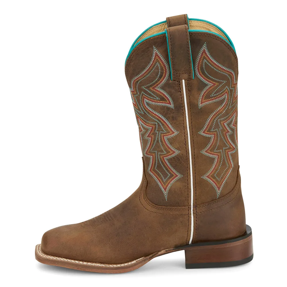 Miss Ellie Embroidered Square Toe Cowboy Boots sold by Shoebacca product image thumbnail 3