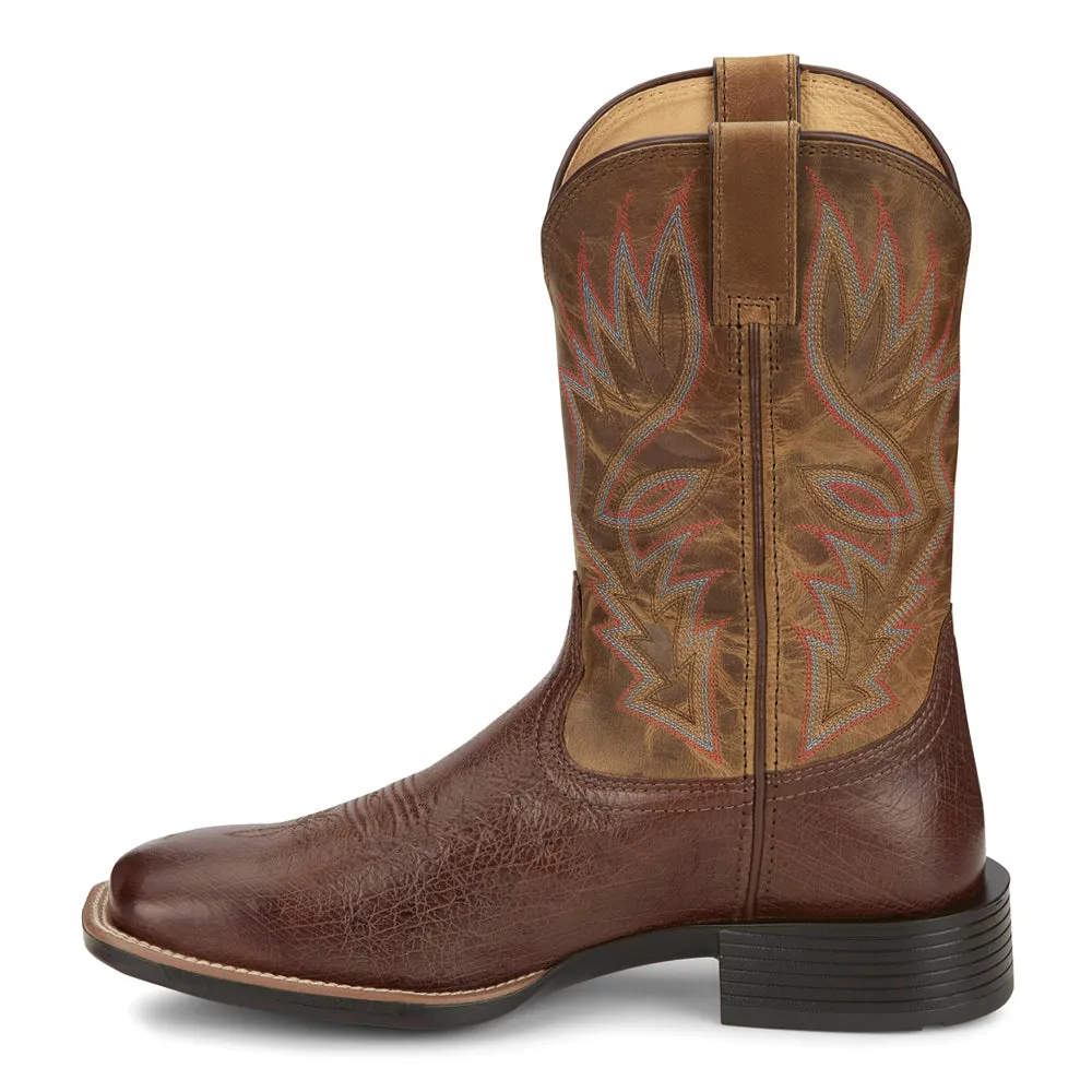 Conroe 11 Inch Embroidered Square Toe Cowboy Boots sold by Shoebacca product image thumbnail 3