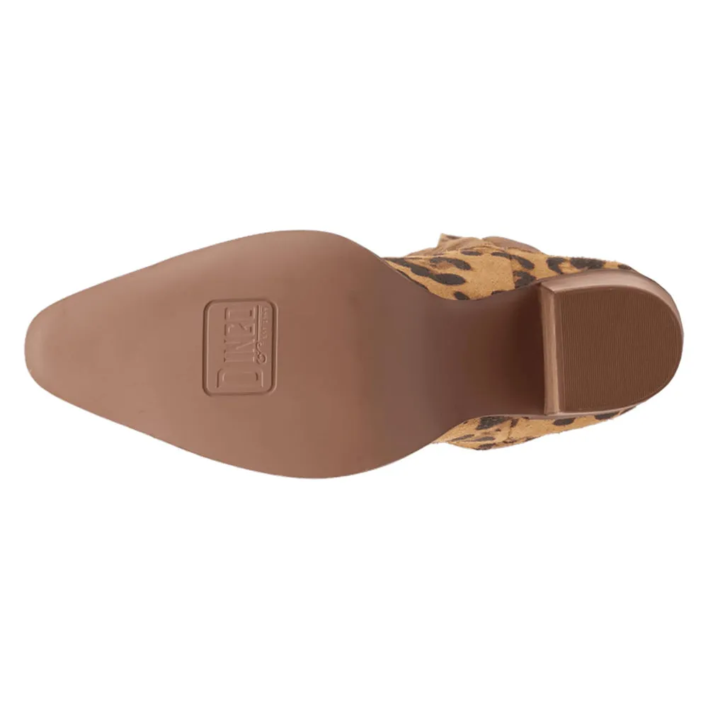 Hensley Leopard Embroidered Snip Toe Cowboy Boots sold by Shoebacca product image thumbnail 5