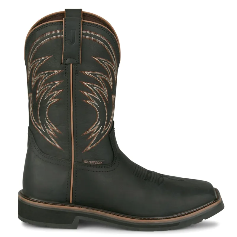 Widowmaker 11 Inch Waterproof Work Boots made by Justin Boots