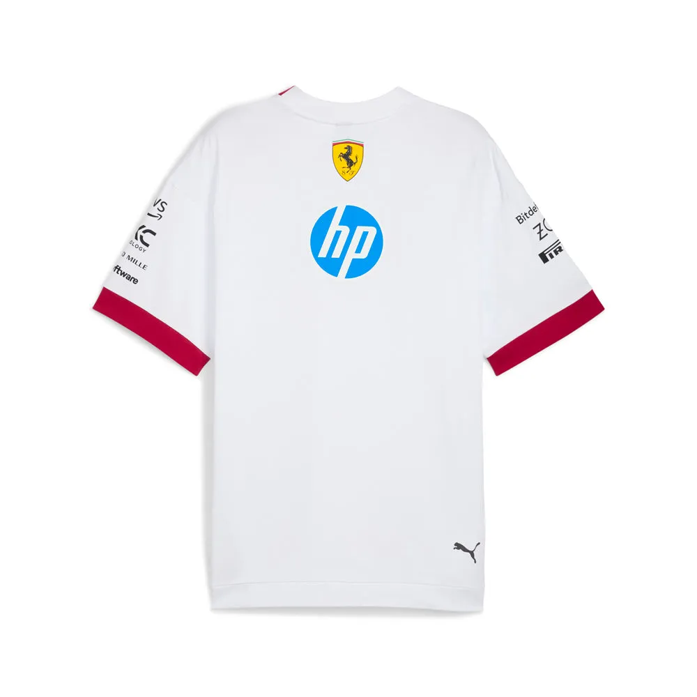 Scuderia Ferrari Drivers Logo Crew Neck Short Sleeve T-Shirt sold by Shoebacca product image thumbnail 2