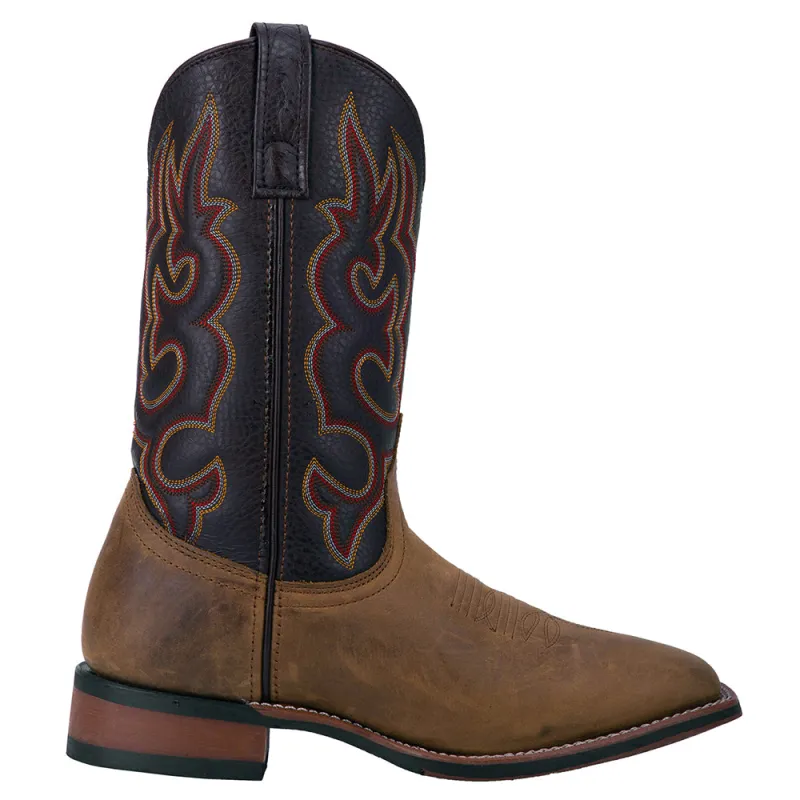 Lodi Embroidered Square Toe Cowboy Boots sold by Shoebacca