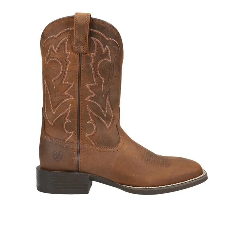 Sport Outdoor Square Toe Pull On Cowboy Boots made by Ariat