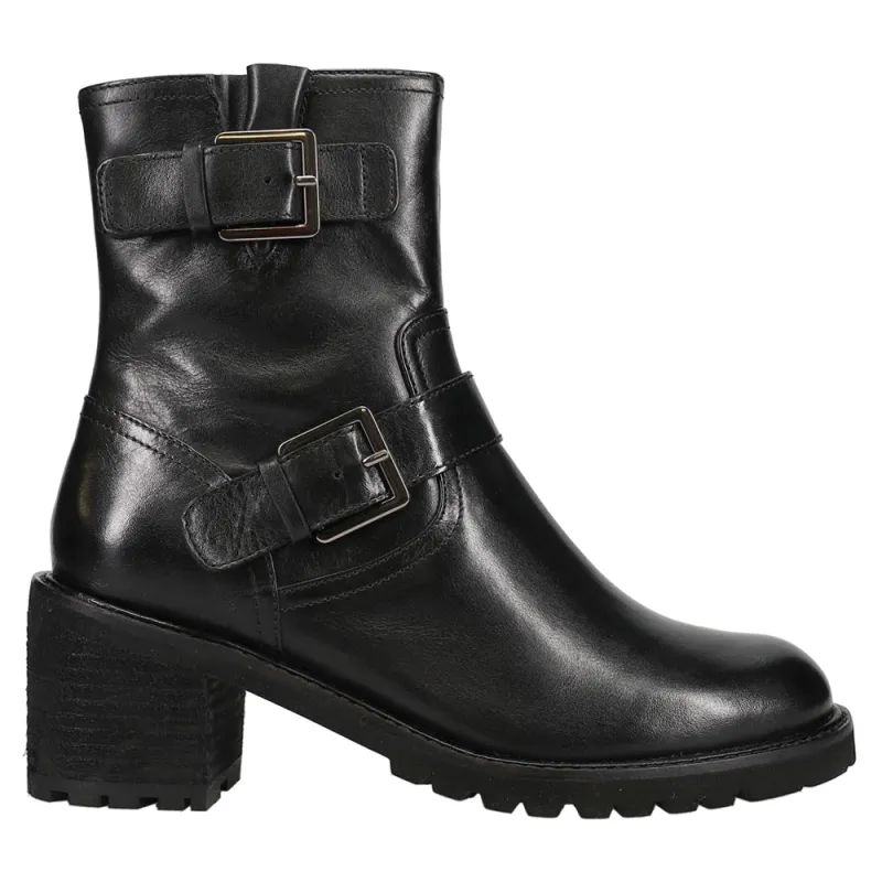 Run Free Buckle Zippered Motorcycle Boots sold by Shoebacca