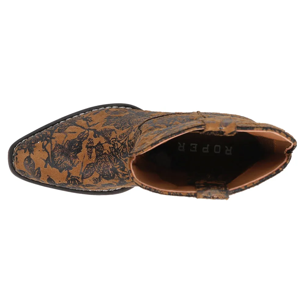 Emma Floral Snip Toe Cowboy Boots sold by Shoebacca product image thumbnail 4