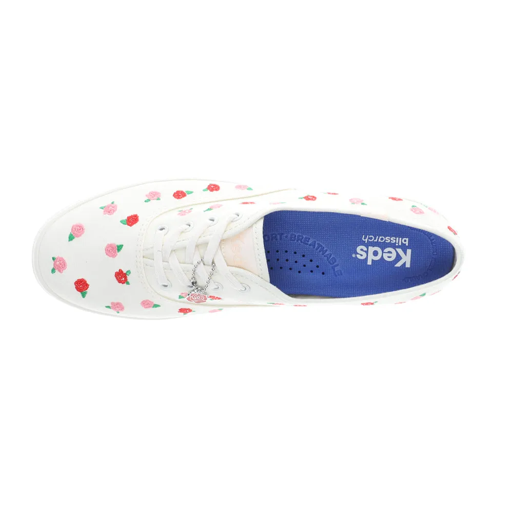 Champion Canvas Rose Embroidery Lace Up Sneakers sold by Shoebacca product image thumbnail 4
