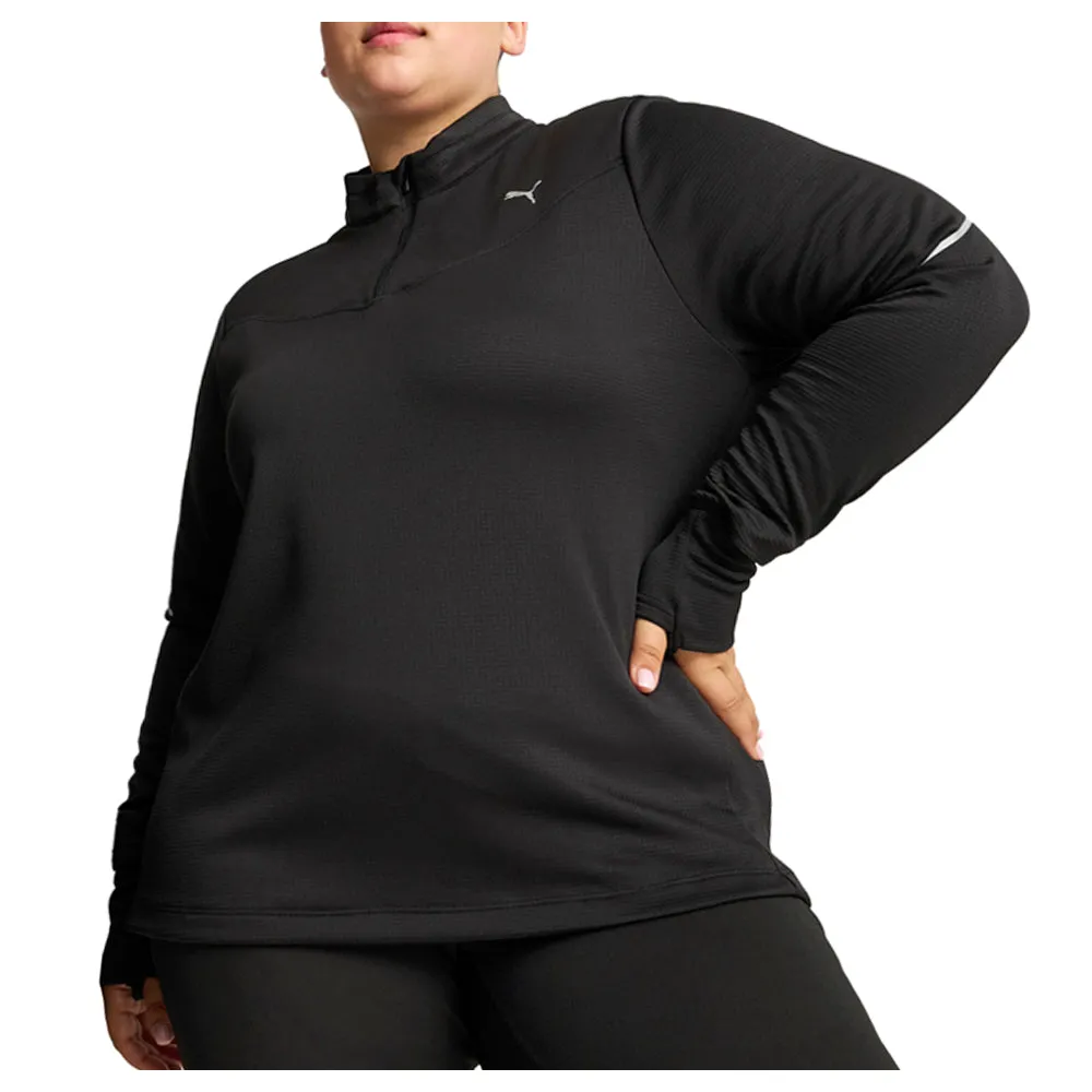 Run Grid Fleece Half Zip Jacket sold by Shoebacca product image thumbnail 3