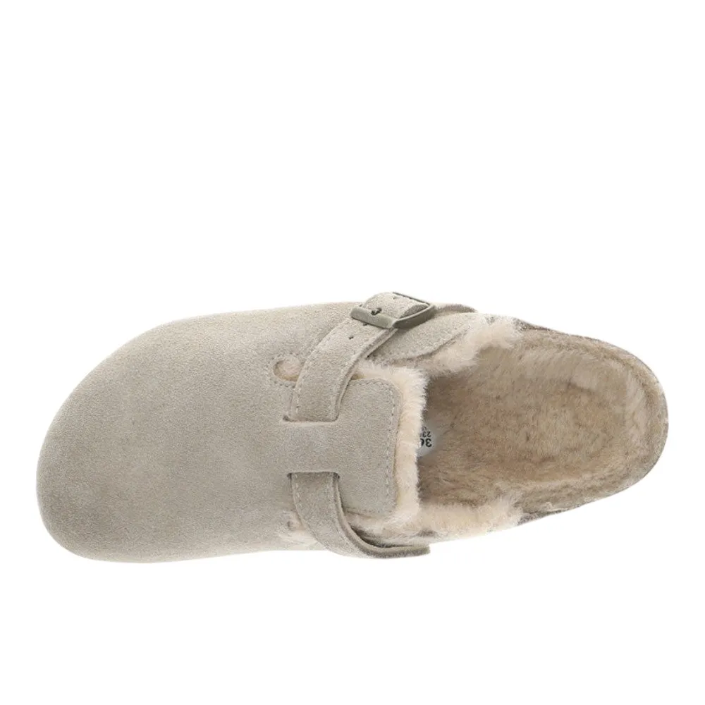 Boston Shearling Suede Leather Clogs sold by Shoebacca product image thumbnail 4