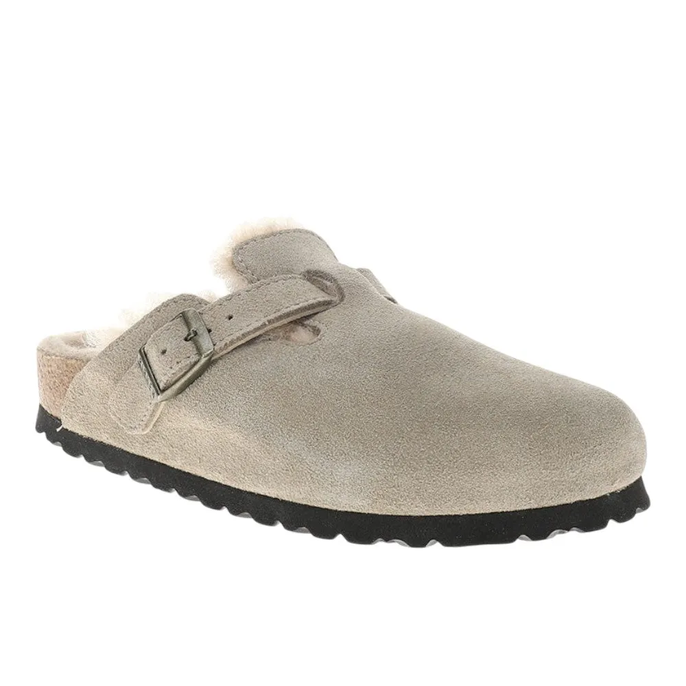 Boston Shearling Suede Leather Clogs sold by Shoebacca product image thumbnail 2