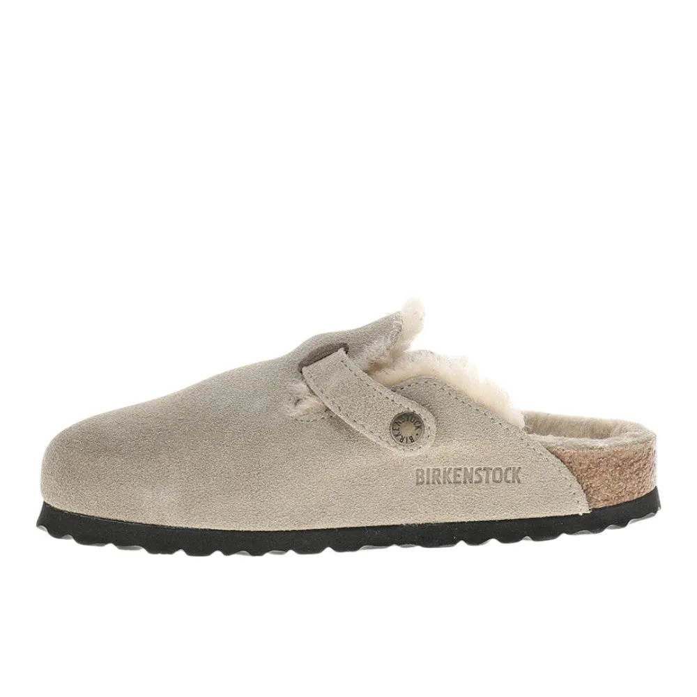 Boston Shearling Suede Leather Clogs sold by Shoebacca product image thumbnail 3
