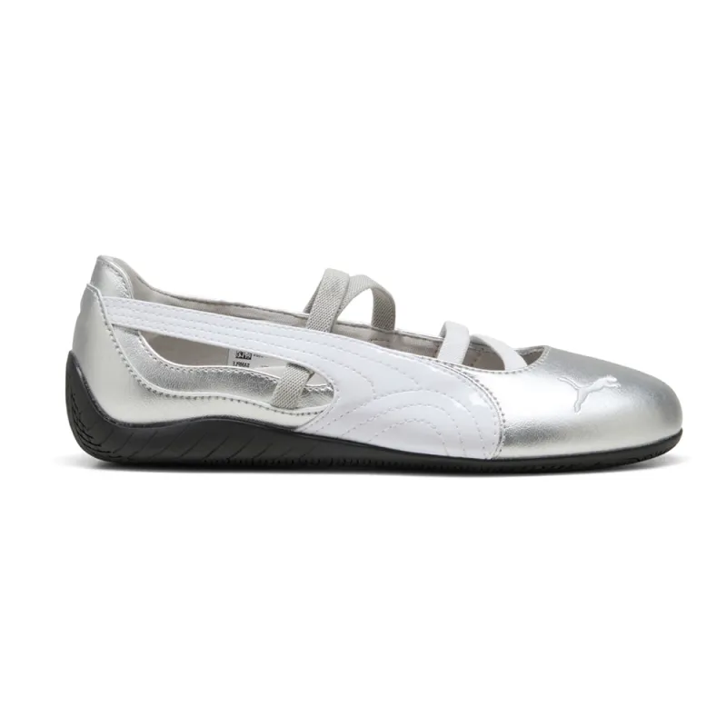 Speedcat Metallic Ballet Flats sold by Shoebacca