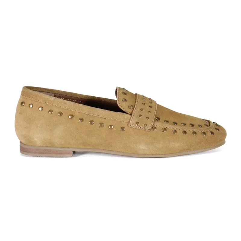 Can Yon Studded Slip On Loafers made by Shoebacca