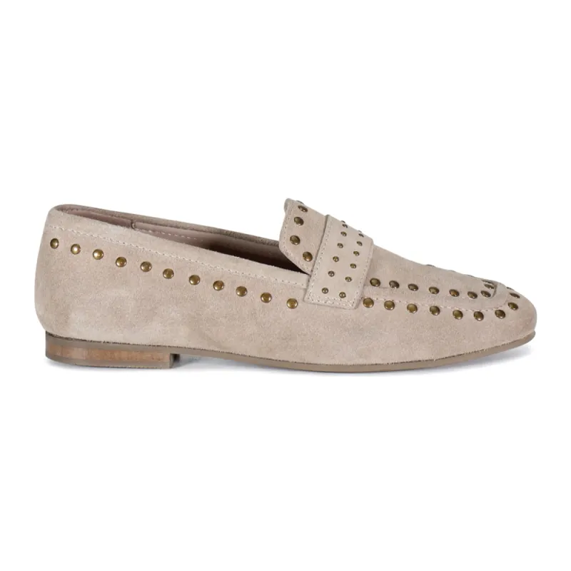 Can Yon Studded Slip On Loafers sold by Shoebacca