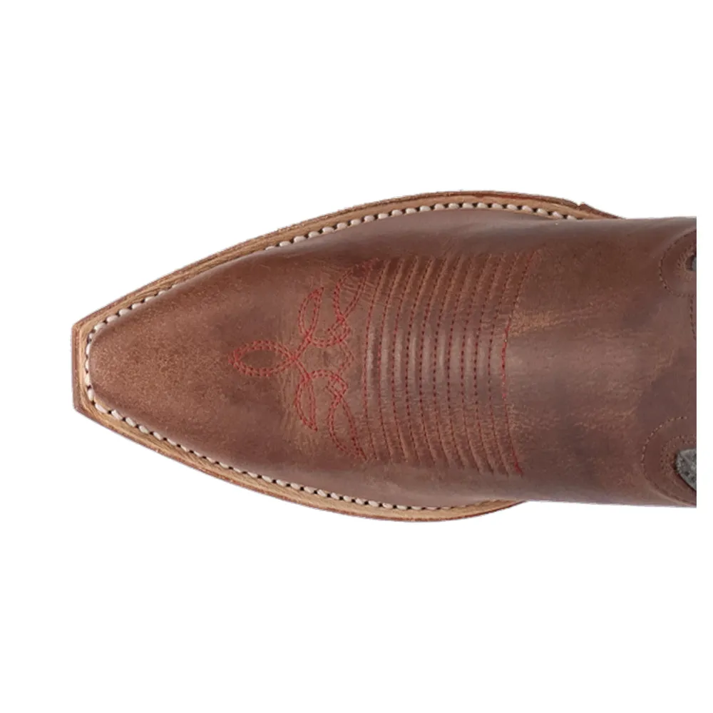 Cadence Embroidered Snip Toe Pull On Cowboy Boots sold by Shoebacca product image thumbnail 4