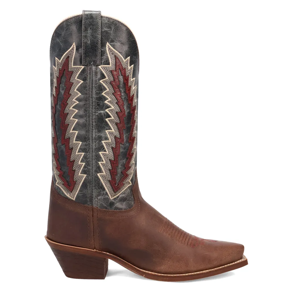Cadence Embroidered Snip Toe Pull On Cowboy Boots sold by Shoebacca
