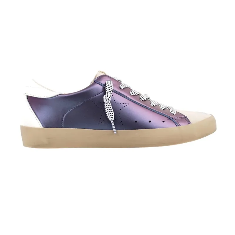 Mia Metallic Lace Up Sneakers sold by Shoebacca