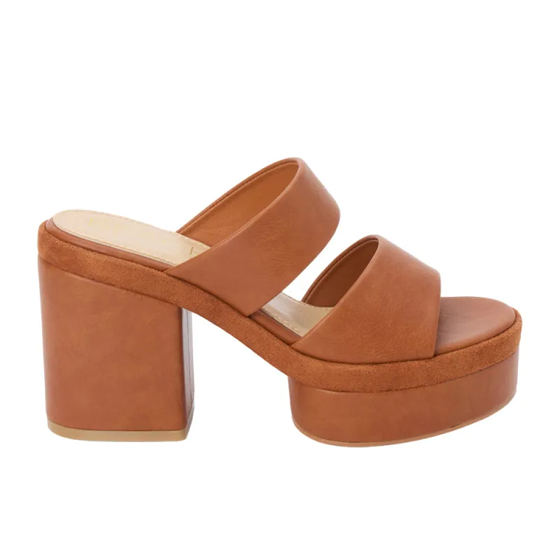 Graham Block Heel Platform Sandals sold by Shoebacca