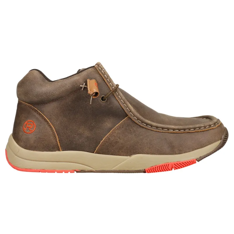 Clearcut Round Toe Chukka Boots made by Roper