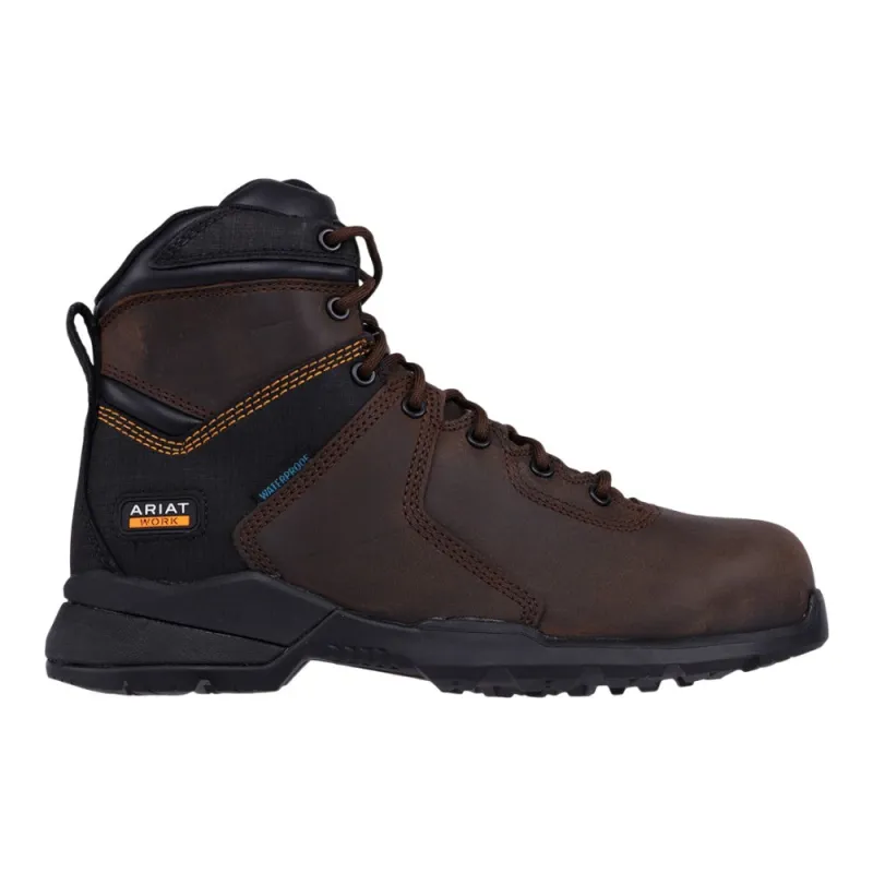 Rebar Flex Protect 6 Inch Waterproof Carbon Toe Work Boots made by Ariat