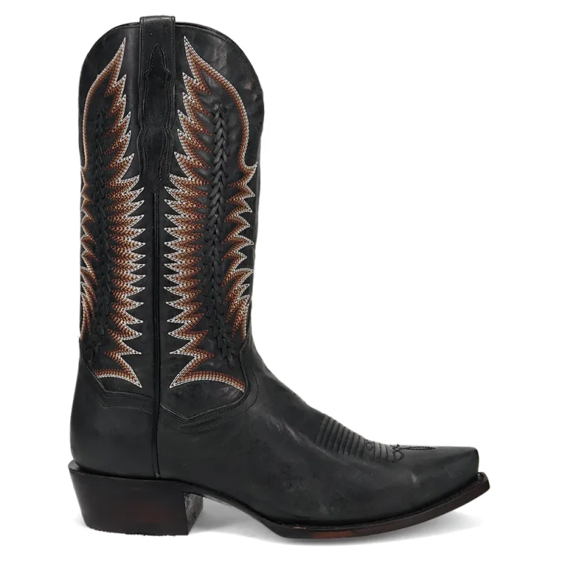 Rip Embroidered Snip Toe Cowboy Boots made by Shoebacca